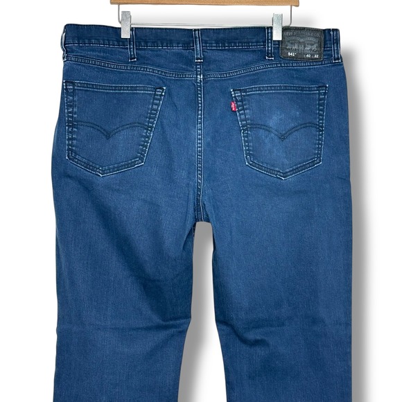 Levi's Other - Levi's‎ 541 Athletic Fit Men's Jeans Blue Denim 40x32 Waterless Stretch